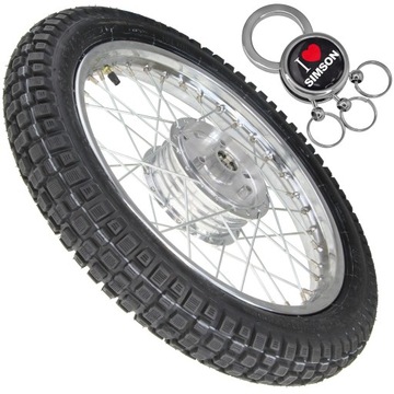 KOŁO FELGA OPONA 2.75-16 SIMSON S51 S50 ENDURO
