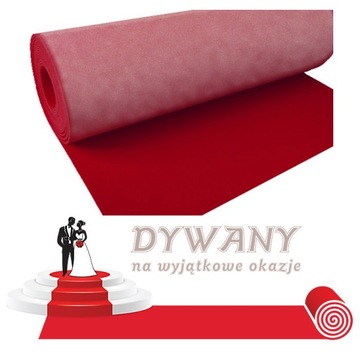 bordowy dywan na ślub galę chodnik sz 1,5m PREMIUM