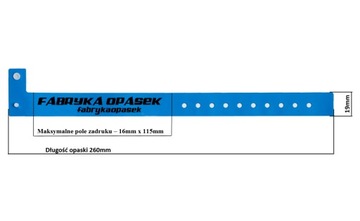 OPASKI NA RĘKĘ WINYLOWE 3-WARSTWOWE 19mm - 150 szt