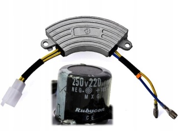 AVR CONTROLLER Регулятор напряжения ALUMINIUM GENERATOR 2-4kW