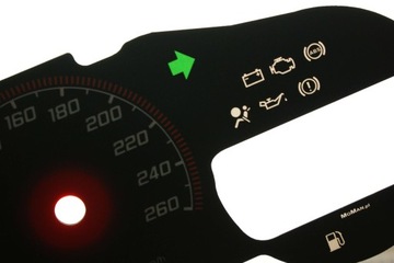 Циферблаты счетчика Toyota Celica 7 INDIGLO, рисунок 2