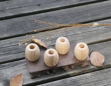 SZCZOTECZKA DREWNIANA naturalna plus podstawka eko