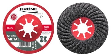TARCZA ŚCIERNA ŚCIERNICA PÓŁELASTYCZNA 125MM GR60