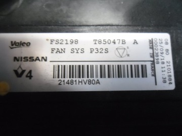 QASHQAI II KADJAR ПОДЪЕМНЫЙ ВЕНТИЛЯТОР НОВЫЙ ОРИГИНАЛ