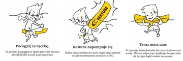 Restube Автоматический пневматический предохранительный буй