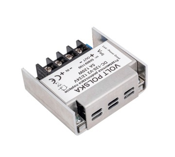 РЕДУКТОР НАПРЯЖЕНИЯ 12В/24В ПРЕОБРАЗОВАТЕЛЬ МОЩНОСТИ 120ВТ