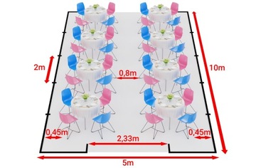 5x10m 2-2,91m Namiot imprezowy handlowy całoroczny