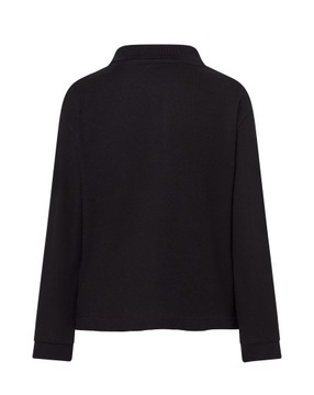 ФУТБОЛКА ПОЛО JHK С ДЛИННЫМ РУКАВОМ, 9/11 ЛЕТ, ЧЕРНАЯ