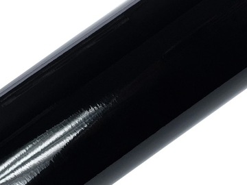 Самоклеящаяся фольга для мебельных шкафов, комодов, ГЛЯНЦЕВАЯ ЧЕРНАЯ 67x200см