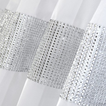 FIRANKA GOTOWA Z CYRKONIAMI FIRANY GOTOWE WOAL na TAŚMIE