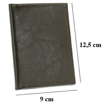 Кредитница, документы, КОЖА, 5 цветов