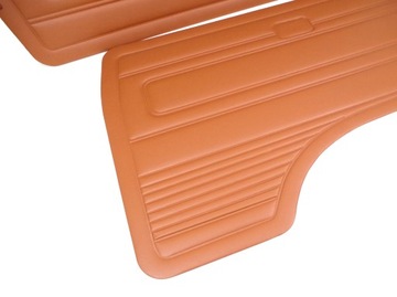 Обивка передней двери светло-коричневая VW Bus T3