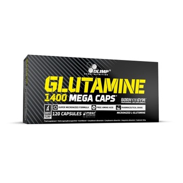 OLIMP GLUTAMINE MC 120kap ODPORNOŚĆ CZYSTE MIĘŚNIE