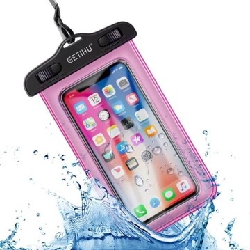 DUŻE WODOODPORNE ETUI CASE NA TELEFON KAJAK PLAŻĘ