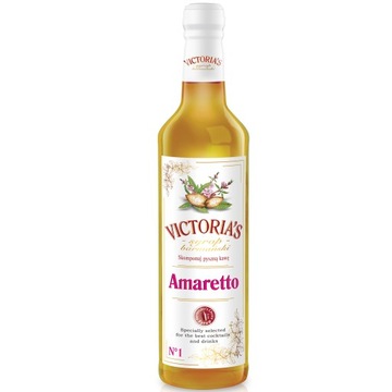SYROP BARMAŃSKI VICTORIA'S DO KAWY DRINK AMARETTO