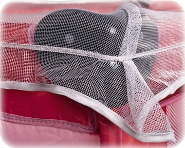 МОСКИТНАЯ СЕТКА ДЛЯ РУЧКИ/ДЕРЕВЯНКИ, ЧЕРНАЯ