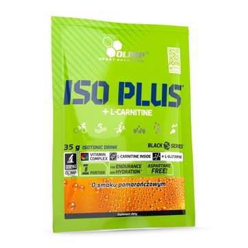 OLIMP ISO PLUS 35g NAPÓJ IZOTONICZNY ELEKTROLITY