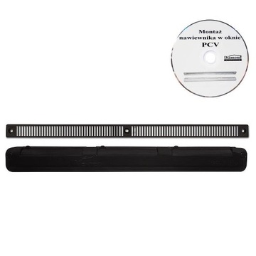 Nawiewnik akustyczny VENTEC VT 901 ANTRACYT