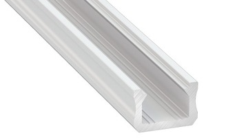 АЛЮМИНИЕВЫЙ ПРОФИЛЬ для LED X 2M SILVER с ЛАМПОЙ