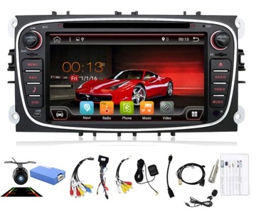 РАДИО ANDROID FORD MONDEO MK4 CONVERS+ РУЛЕВОЕ КОЛЕСО