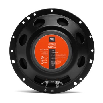 АВТОМОБИЛЬНЫЕ ДИНАМИКИ JBL STAGE2 604C 16,5 СМ, 270 Вт, НЧ + ВЧ