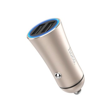 SAMOCHODOWA ŁADOWARKA ZAPALNICZKA USB HOCO 3.1A