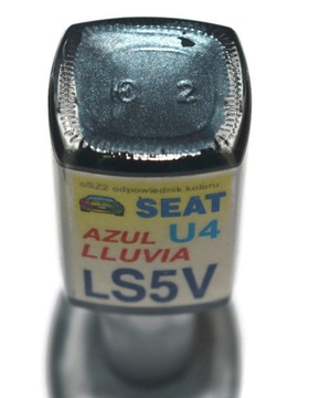 SEAT LS5V AZUL LLUVIA LAKIER ZAPRAWKA DO RYS ARA 10 ML