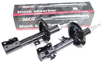 DACO 452722L TLUMIČ + 2X TLUMIČE PŘEDNÍ KRYTY DORAZY OPEL AGILA B SUZUKI SPLASH SWIFT III