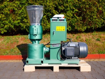 МАШИНА ДЛЯ БРИКЕТИРОВАНИЯ ПЕЛЛЕТ 11 кВт ОБУЧЕНИЕ ГРАНУЛЯТОРА