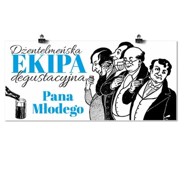 PLAKAT BANER WIECZÓR KAWALERSKI 30 różnych wzorów