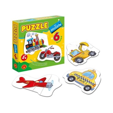 PUZZLE DLA MALUSZKÓW Chłopcy LOKOMOTYWA 2+