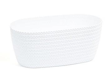 Горшки для цветов Джерси Насадки овальные 38х18 h16 - цвета