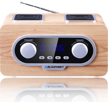 PRZENOŚNY RADIOODTWARZACZ FM/MP3/USB/AUX