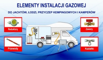 Судовой газовый редуктор GOk 30 мбар для яхты