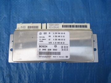 R230 SL STEROWNIK ASR A2305403845 0265109550