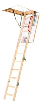 Schody Strychowe Fakro LWK PLUS 80x100 ciepłe