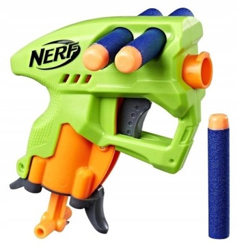 Nerf Nanofire Pistol 3 -е зеленые стрелки