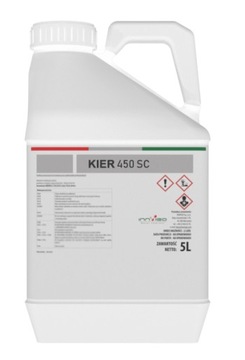 ŚRODEK PREPARAT KIER 450 SC FUNGICYD NA CHOROBY ZBÓŻ I WARZYW 5 L