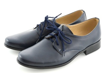 ФОРМАЛЬНЫЕ ТУФЛИ ДЛЯ МАЛЬЧИКОВ ТЕМНО-СИНИЕ r32