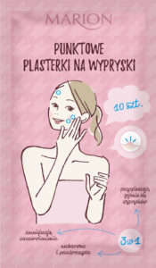 MARION PUNKTOWE PLASTERKI NA WYPRYSKI 10 SZTUK