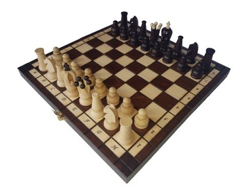 Деревянные шахматы со вставкой 31х31 - ПРОИЗВОДИТЕЛЬ