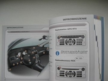 Peugeot 407 Polska instrukcja Peugeot 407 + GPS