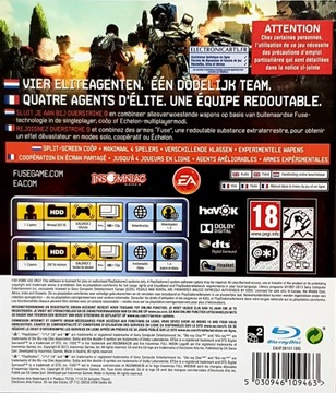 PS3 FUSE NOWA / FOLIA