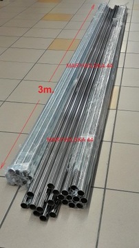 RURA CHROMOWANA FI25 dł.3m. rury chromowane fi25mm