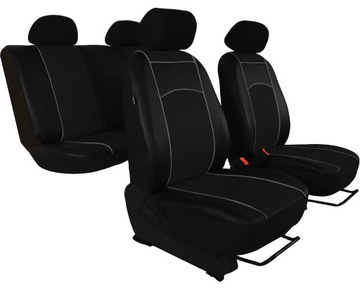 SKÓRZANE POKROWCE MIAROWE do CITROEN BERLINGO 2