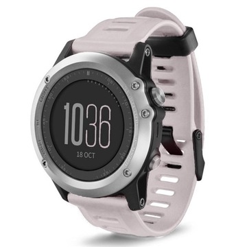 PASEK SILIKON DO GARMIN FENIX 3 / 3HR / 5X BIAŁY