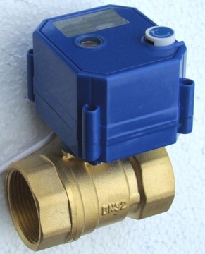 КЛАПАН 12 В 5/4 дюйма ШАРОВОЙ электромагнитный клапан DN32 с приводом