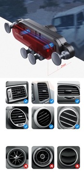 АВТОМОБИЛЬНЫЙ ДЕРЖАТЕЛЬ ДЛЯ ТЕЛЕФОНА ESSAGER GRAVITY
