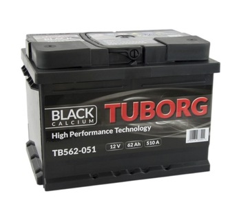 Akumulator Tuborg Black 12V 62Ah 510A