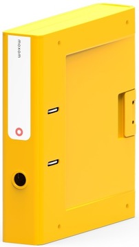 Segregator NewBinder A4/70 MOXOM plastik żółty